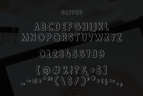 Pojevi Font PNG with transparent background - Preview 2