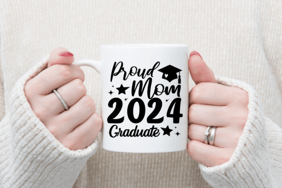 Proud Mom of 2024 Graduate Svg Graphic by kzcraft9 · Creative Fabrica