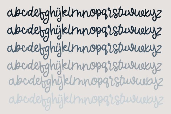 Scoutmaster Font font preview - 6