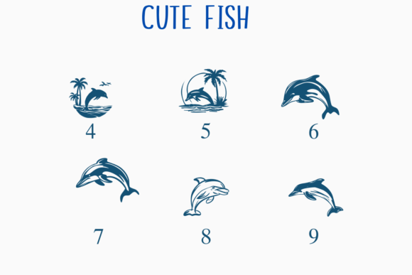Cute Fish Font - Preview 3