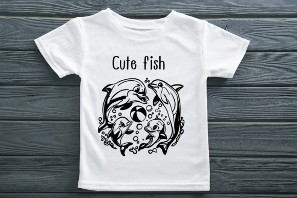 Cute Fish Font - Preview 4
