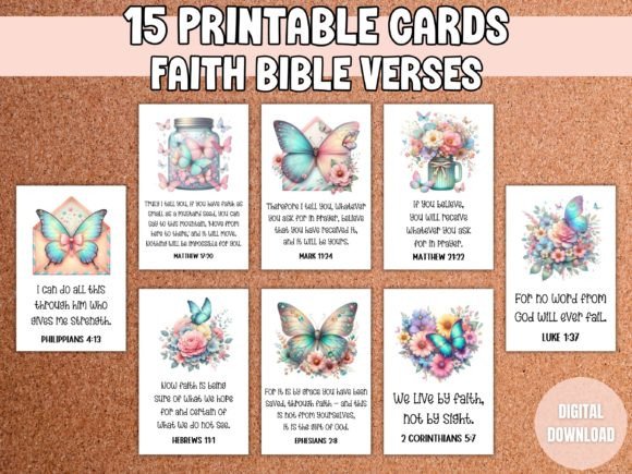 Faith Bible Verse Cards