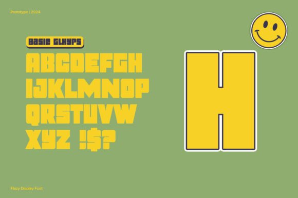 Flazy Font - Preview 1