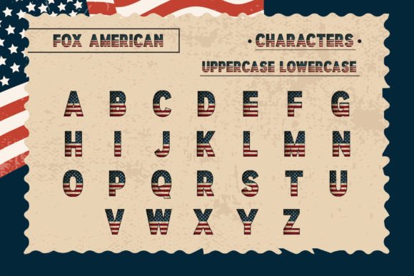 Fox Usa Retro Font - Preview 4