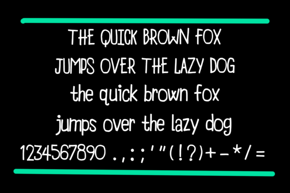 Office Informal Font PNG with transparent background - Preview 4