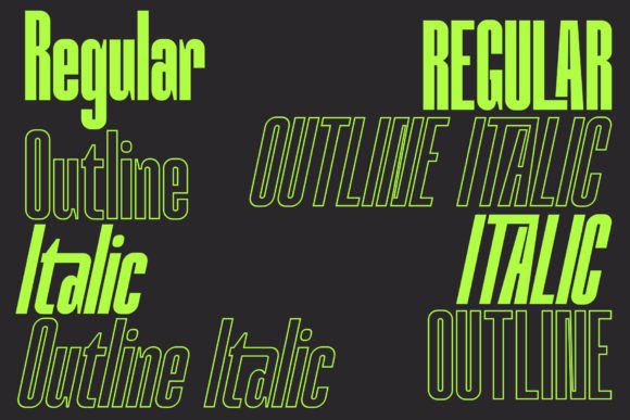 Sabegams Font PNG with transparent background - Preview 1