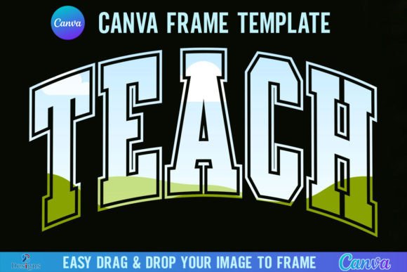 Teach Varsity Canva Template Frame