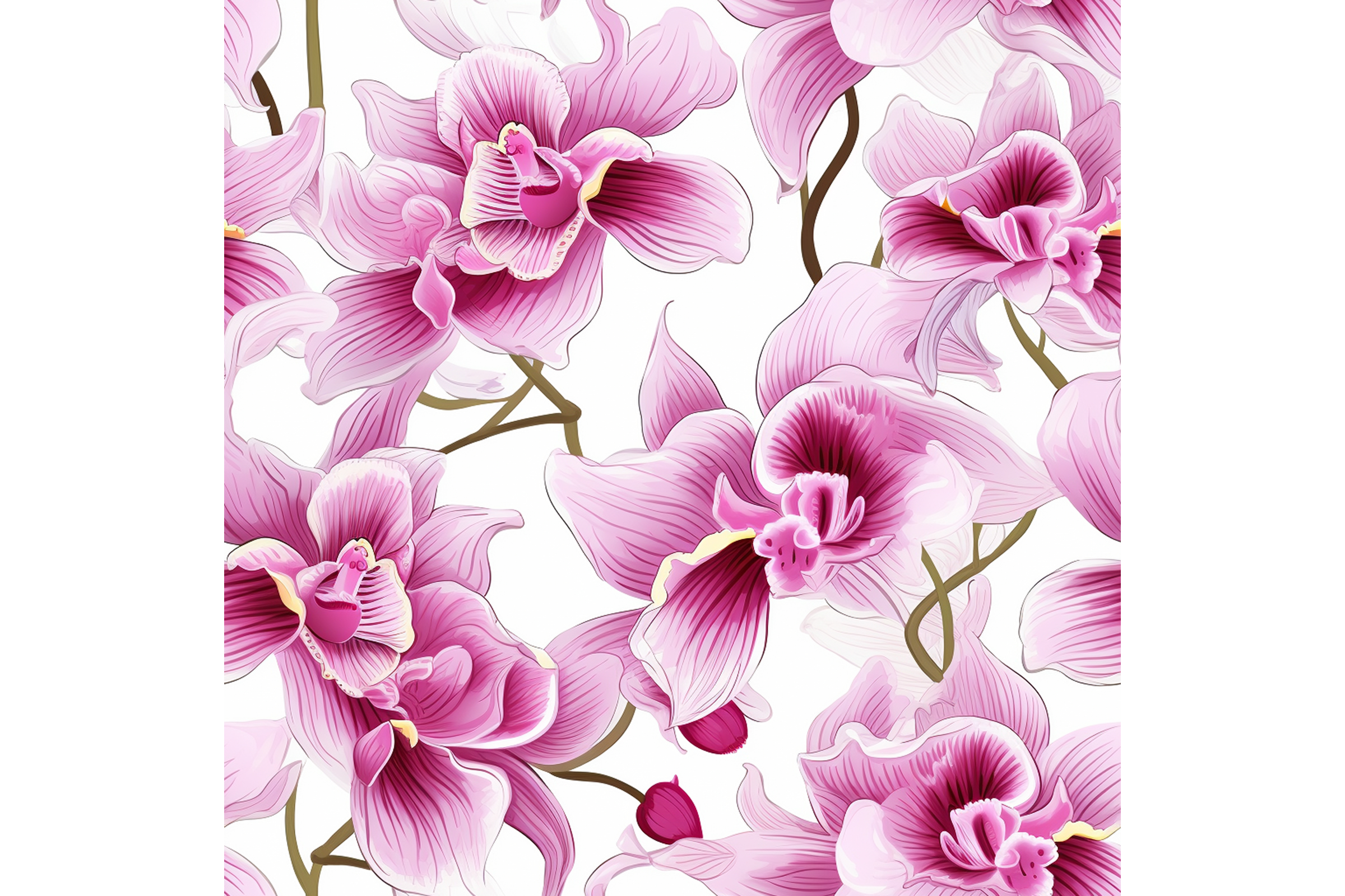 Pale Pink Pattern Graphic by Ranya Art Studio · Creative Fabrica