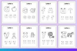 Alphabet Coloring Book Canva Graphic by munjixpro · Creative Fabrica