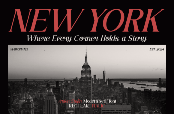 Arden Stafin Font - Preview 4