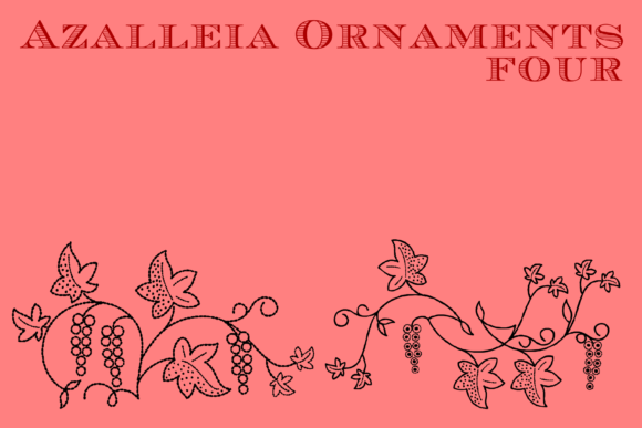 Azalleia Ornaments Font - Preview 4