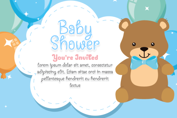 Baby Shower Font - Preview 1