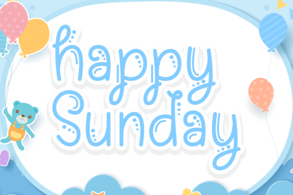 Baby Shower Font - Preview 2