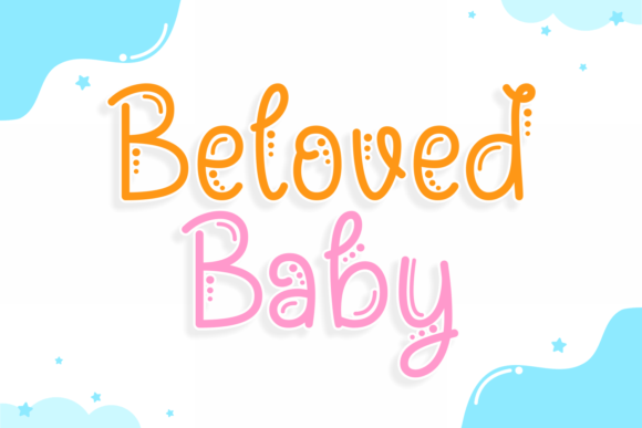 Baby Shower Font - Preview 3