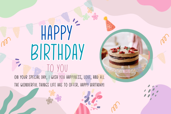 Birthday Font - Preview 3