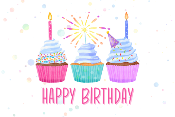 Birthday Font - Preview 4