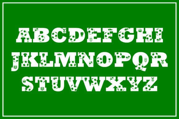 Great Soccer Font - Preview 1