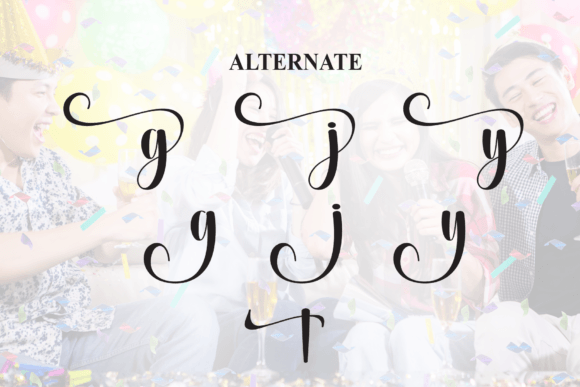 Happy Party Font - Preview 6