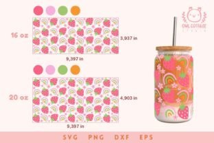 Libbey Glass Can Wrap SVG 16 Oz & 20 Oz Graphic by owlcottagestudio ...