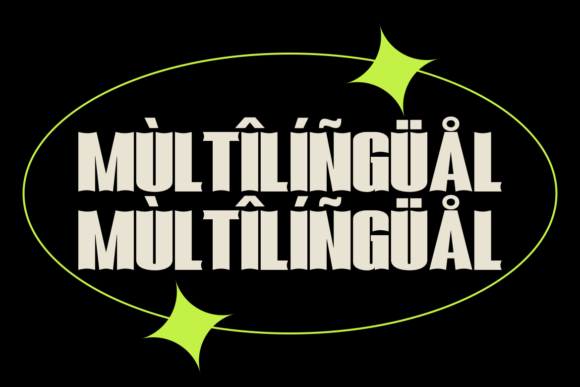 Moneter Font PNG with transparent background - Preview 3