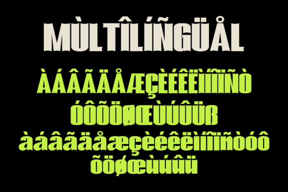 Moneter Font PNG with transparent background - Preview 4
