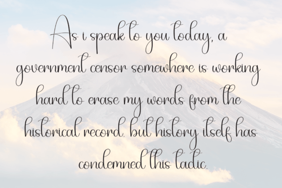 Motanly Font PNG with transparent background - Preview 5