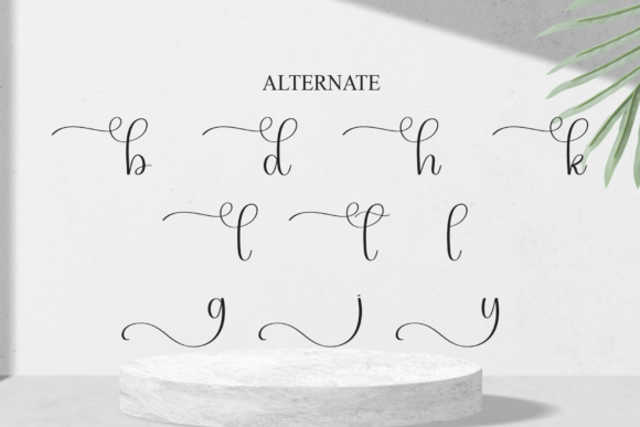 Motanly Font PNG with transparent background - Preview 6