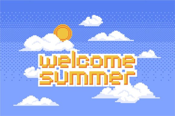 Pixelon Font PNG with transparent background - Preview 3