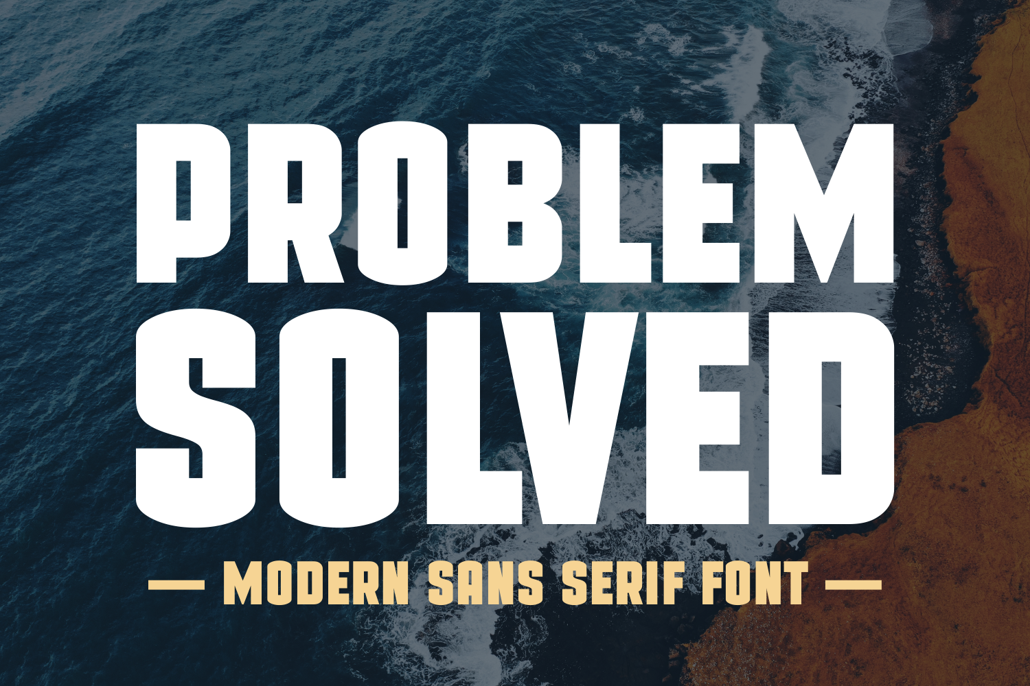 Problem Solved Font by Jasm (7NTypes) · Creative Fabrica