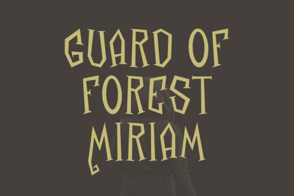 Righris Font PNG with transparent background - Preview 3