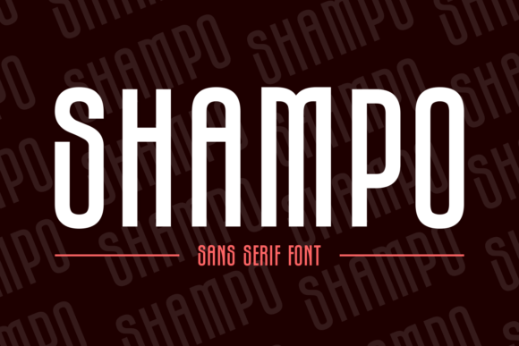 Shampo Font PNG with transparent background - Preview 6