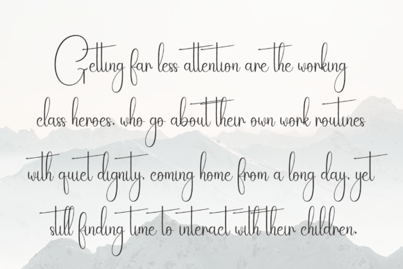 Simple Beautiful Font PNG with transparent background - Preview 5