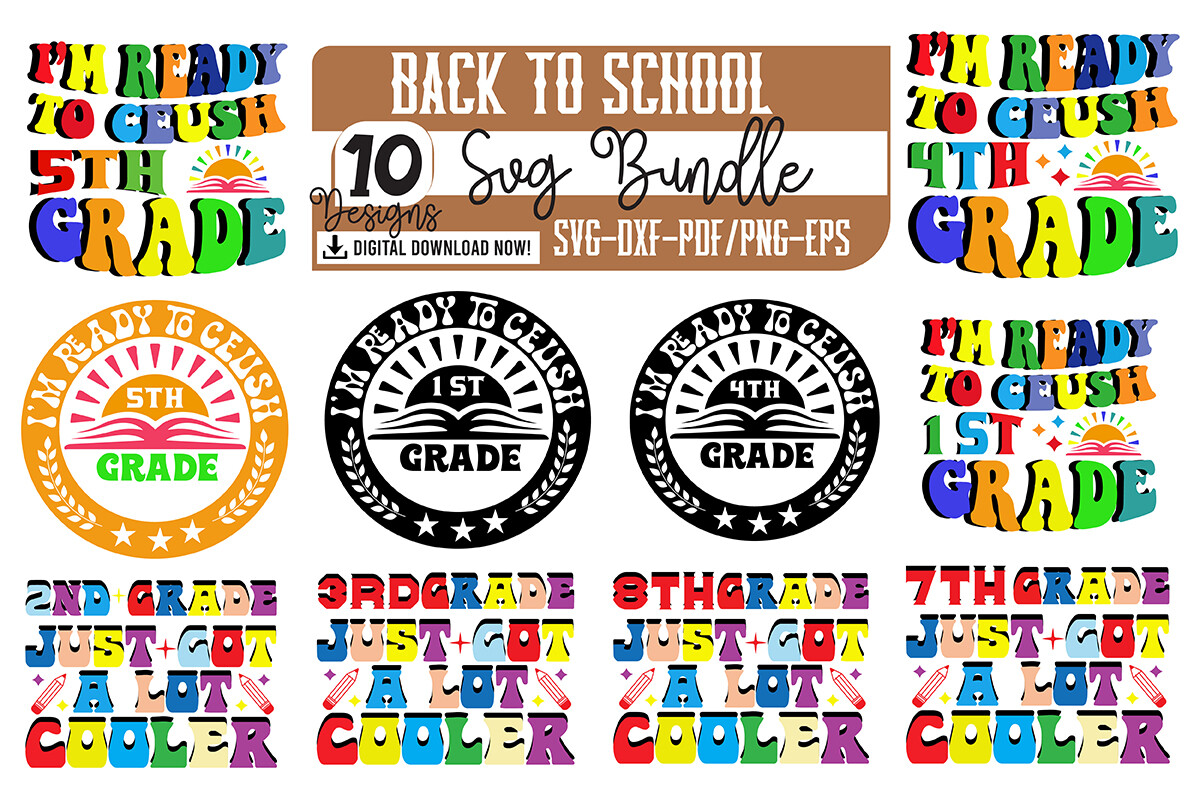 Back to School Svg Bundle Graphic by craftstorelap · Creative Fabrica