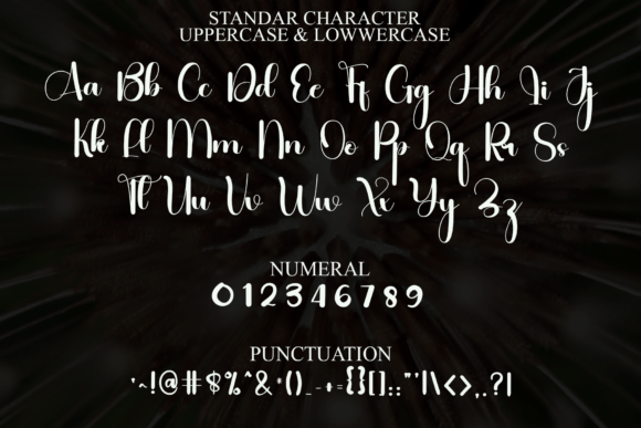 Baseball Font - Preview 2