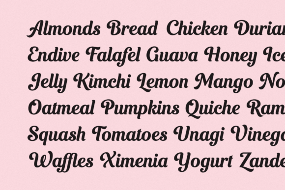 Beanco Font - Preview 1