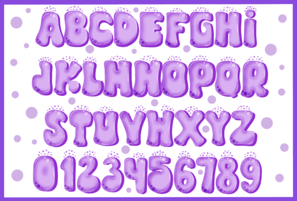 Bubble Gam Font - Preview 3