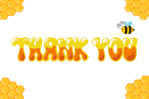 Bubble Honey Jelly Font - Preview 4
