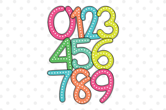 Bubble Pastel Rainbow Font - Preview 1