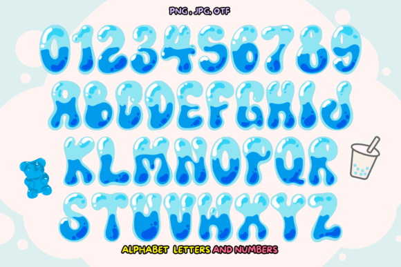 Bubble Soda Jelly Font - Preview 1