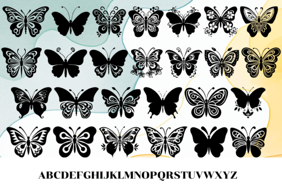 Butterfly Chic Font - Preview 1