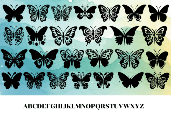 Butterfly Fusion Font - Preview 1