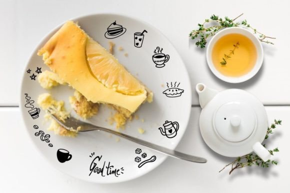 Coffee and Bakery Font PNG with transparent background - Preview 5