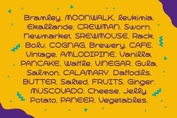 Dampfnudel Font - Preview 4