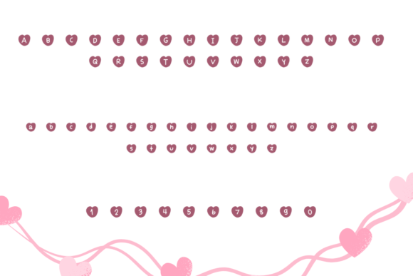 Darling Heart Font - Preview 1