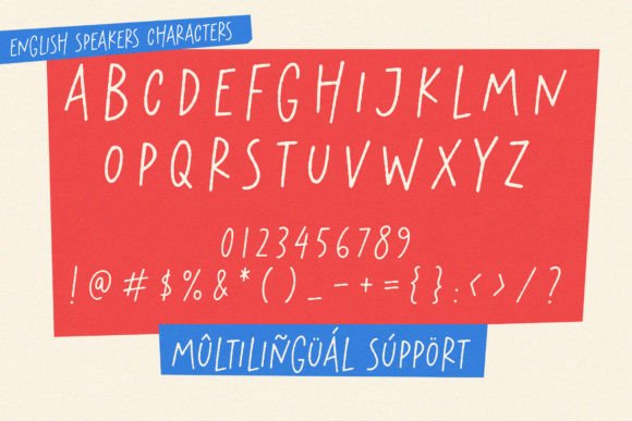 English Speakers Font - Preview 5