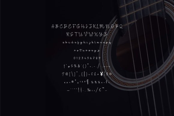 Fabionica Font PNG with transparent background - Preview 3