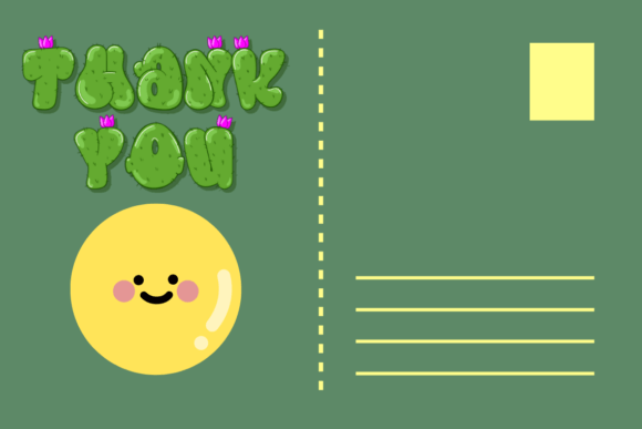 Fancy Cactus Font - Preview 3