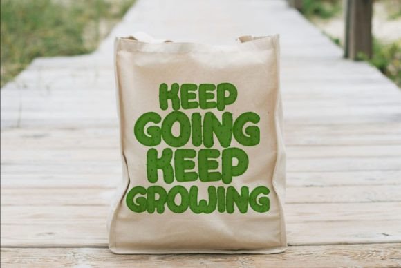 Fancy Succulent Plant Font PNG with transparent background - Preview 2