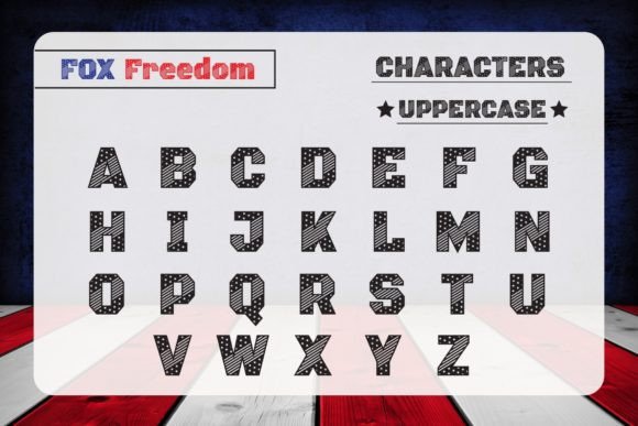 Fox Freedom Font - Preview 5