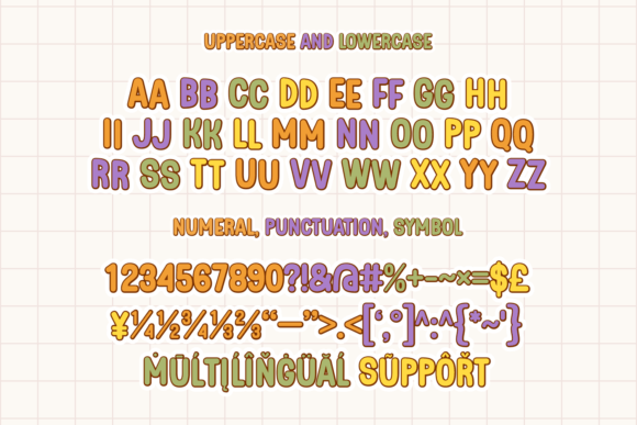 Friendly Morning Font PNG with transparent background - Preview 3